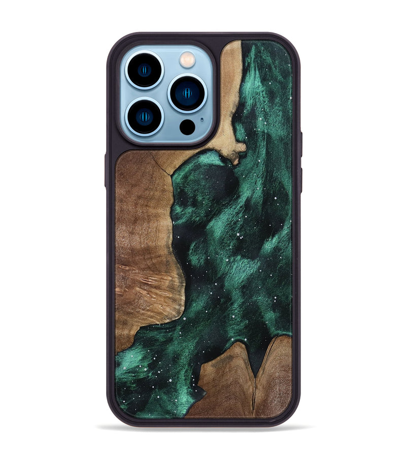 iPhone 14 Pro Max Wood Phone Case - Karrie (Cosmos, 800881)