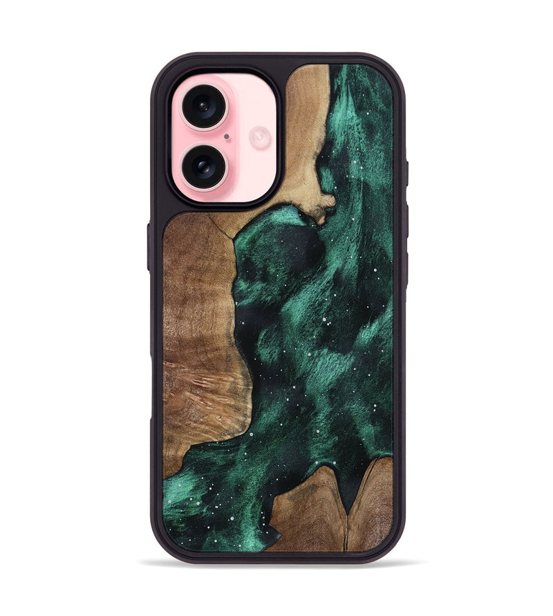 iPhone 16 Wood Phone Case - Karrie (Cosmos, 800881)