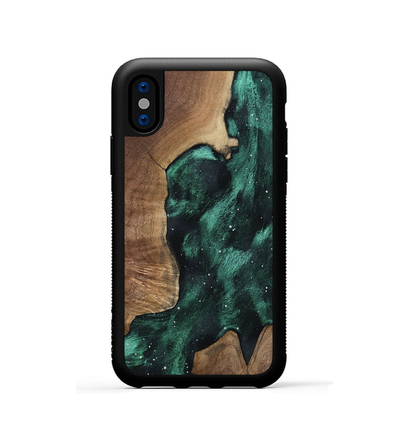 iPhone Xs Wood Phone Case - Karrie (Cosmos, 800881)