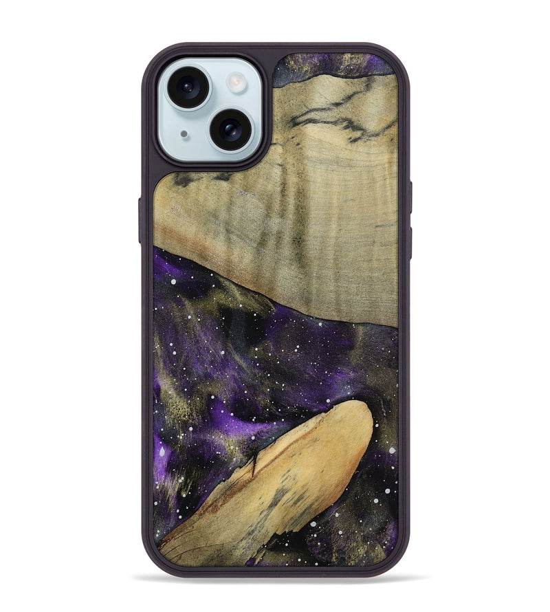 iPhone 15 Plus Wood Phone Case - Valarie (Cosmos, 800883)