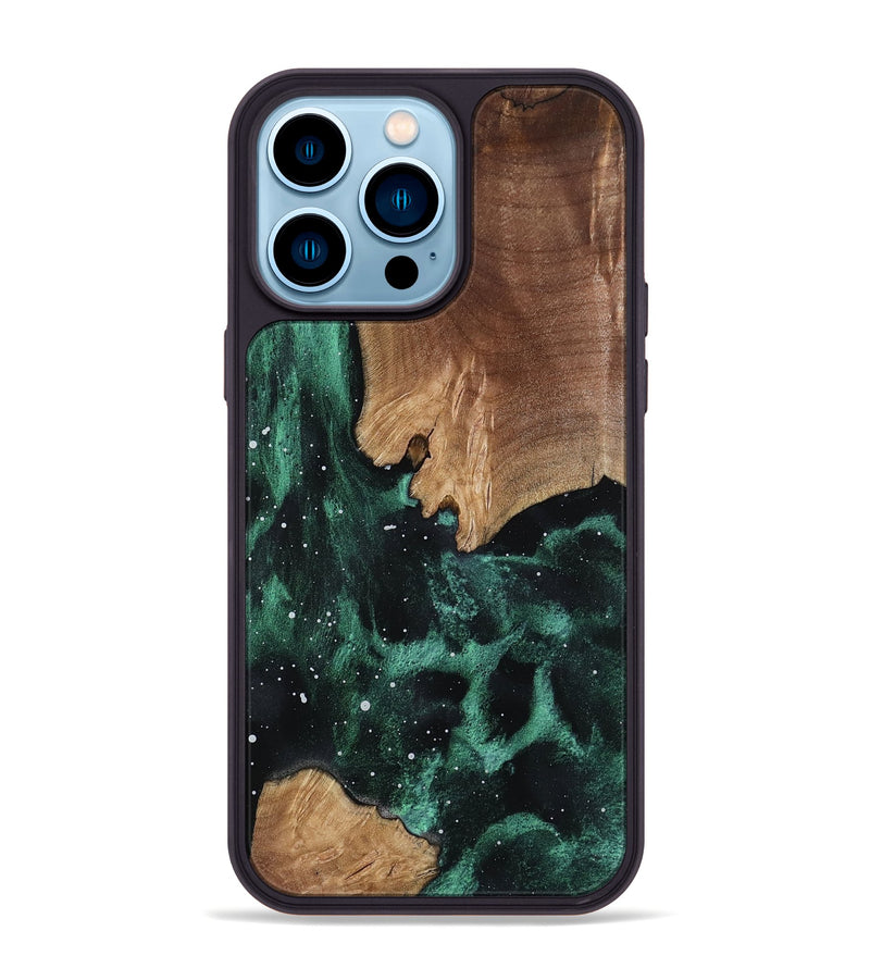 iPhone 14 Pro Max Wood Phone Case - Abagail (Cosmos, 800884)