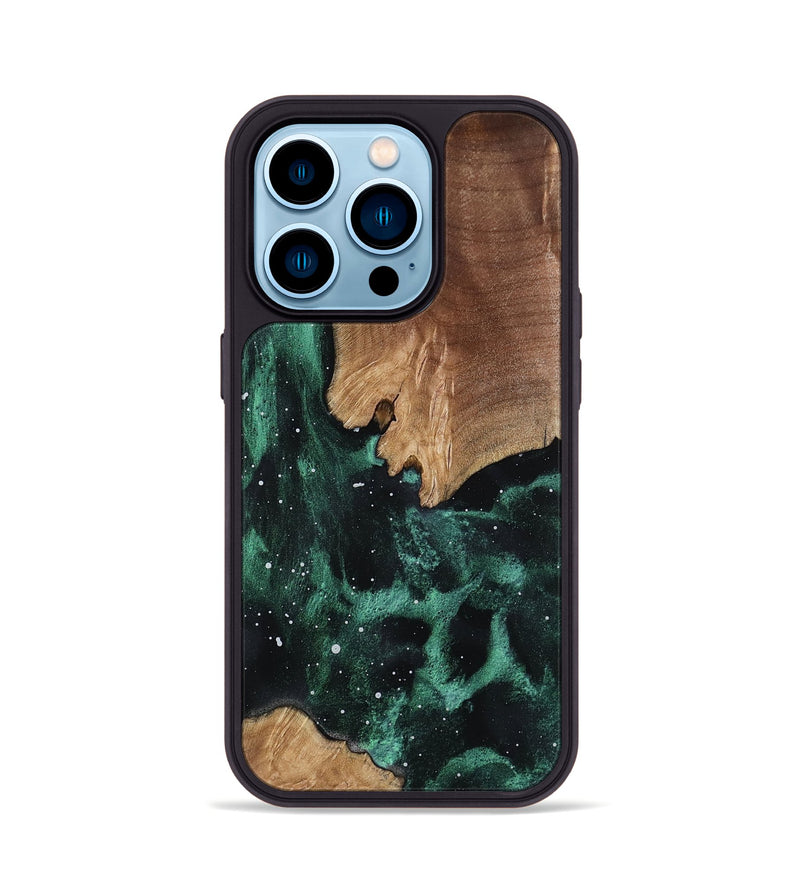 iPhone 14 Pro Wood Phone Case - Abagail (Cosmos, 800884)