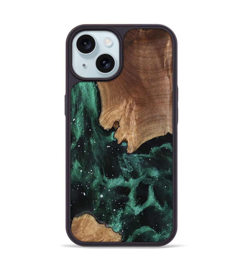 iPhone 15 Wood Phone Case - Abagail (Cosmos, 800884)