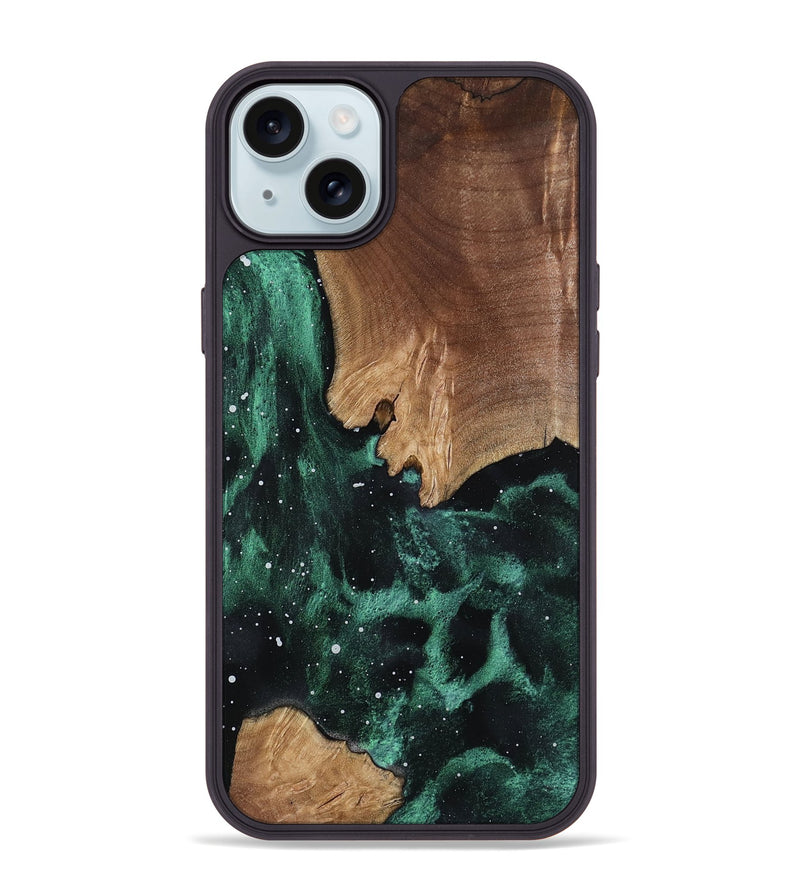 iPhone 15 Plus Wood Phone Case - Abagail (Cosmos, 800884)