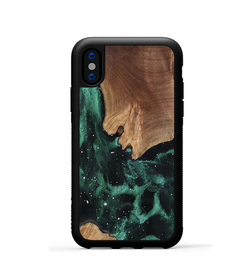 iPhone Xs Wood Phone Case - Abagail (Cosmos, 800884)