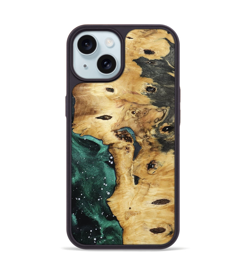 iPhone 15 Wood Phone Case - Will (Cosmos, 800887)