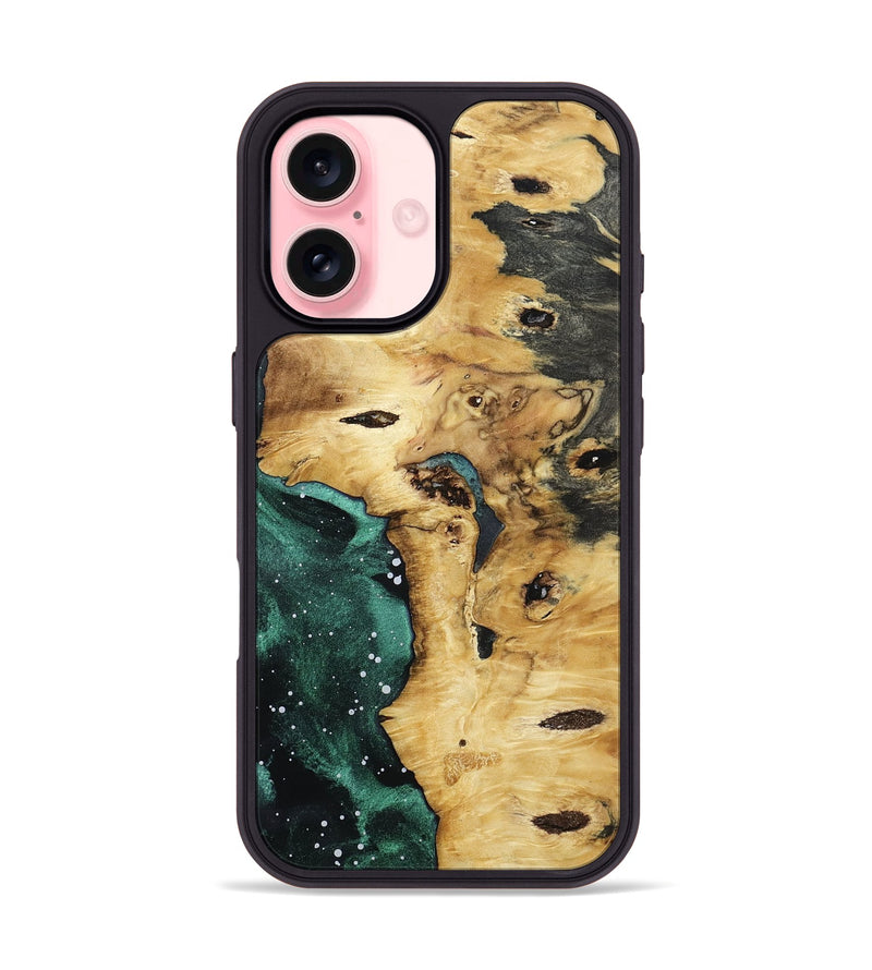 iPhone 16 Wood Phone Case - Will (Cosmos, 800887)