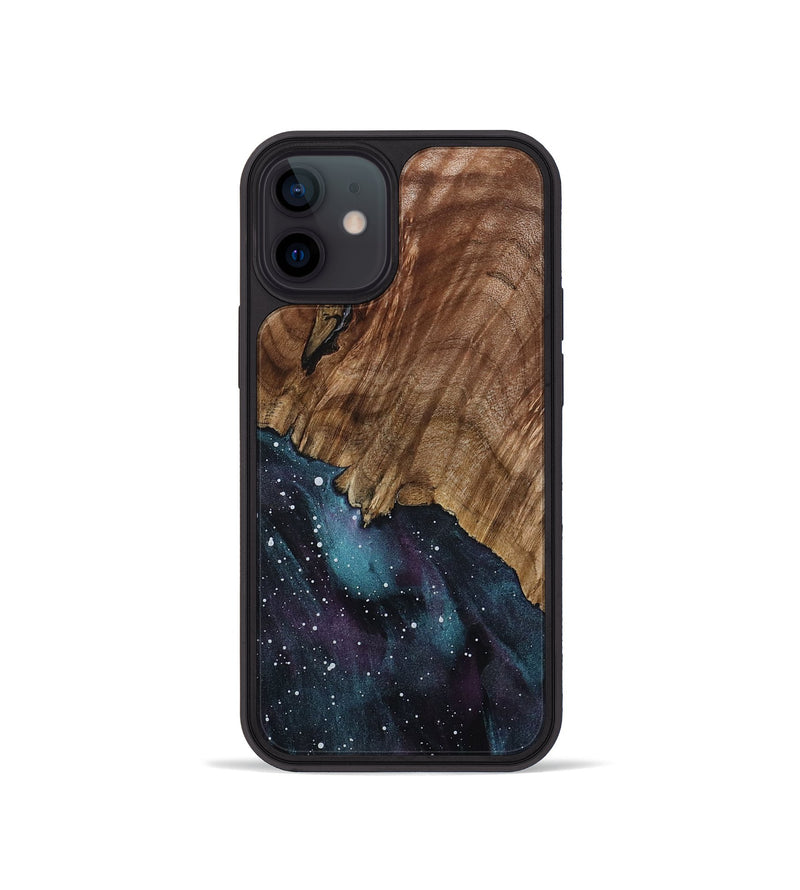 iPhone 12 mini Wood Phone Case - Yazmin (Cosmos, 800889)