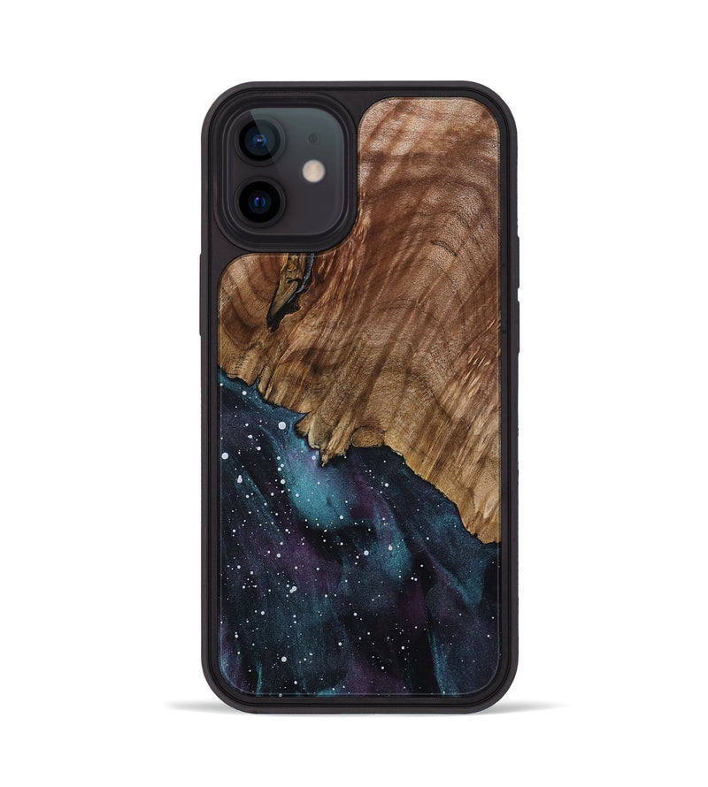 iPhone 12 Wood Phone Case - Yazmin (Cosmos, 800889)