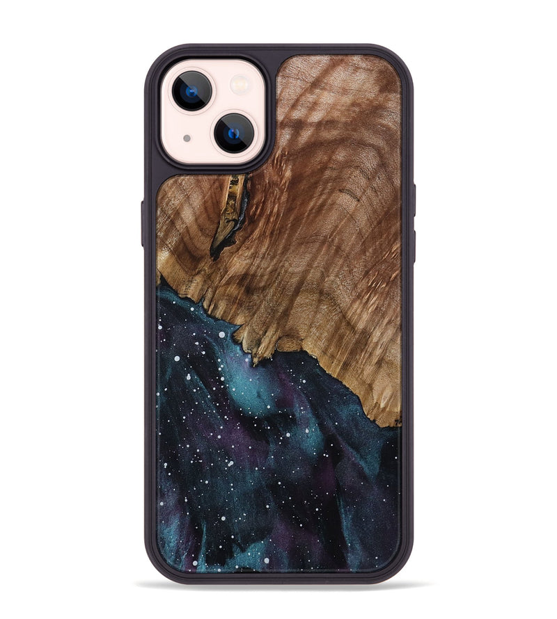 iPhone 14 Plus Wood Phone Case - Yazmin (Cosmos, 800889)