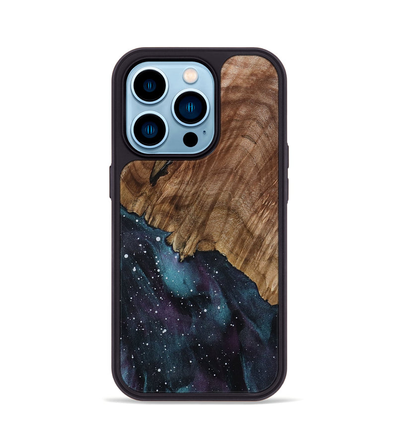 iPhone 14 Pro Wood Phone Case - Yazmin (Cosmos, 800889)
