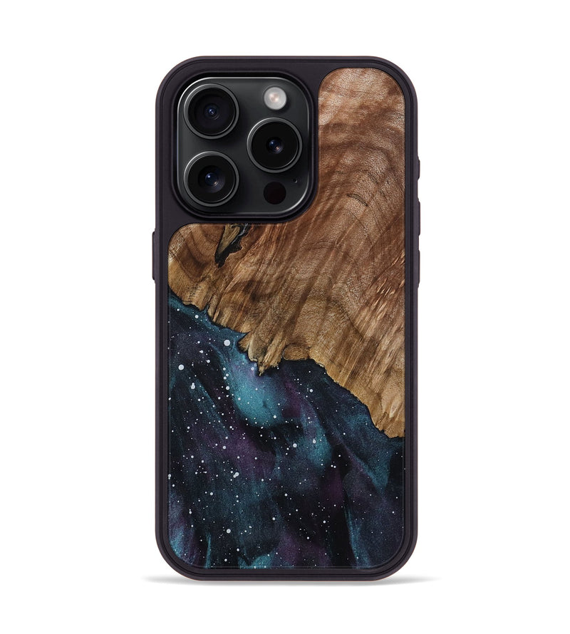 iPhone 15 Pro Wood Phone Case - Yazmin (Cosmos, 800889)