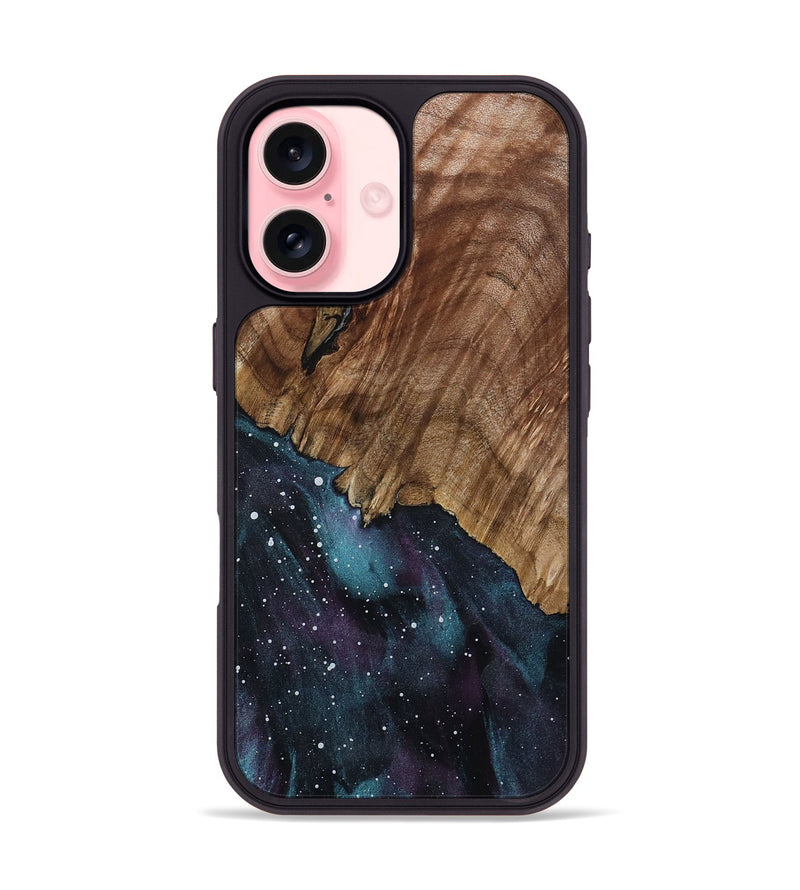iPhone 16 Wood Phone Case - Yazmin (Cosmos, 800889)