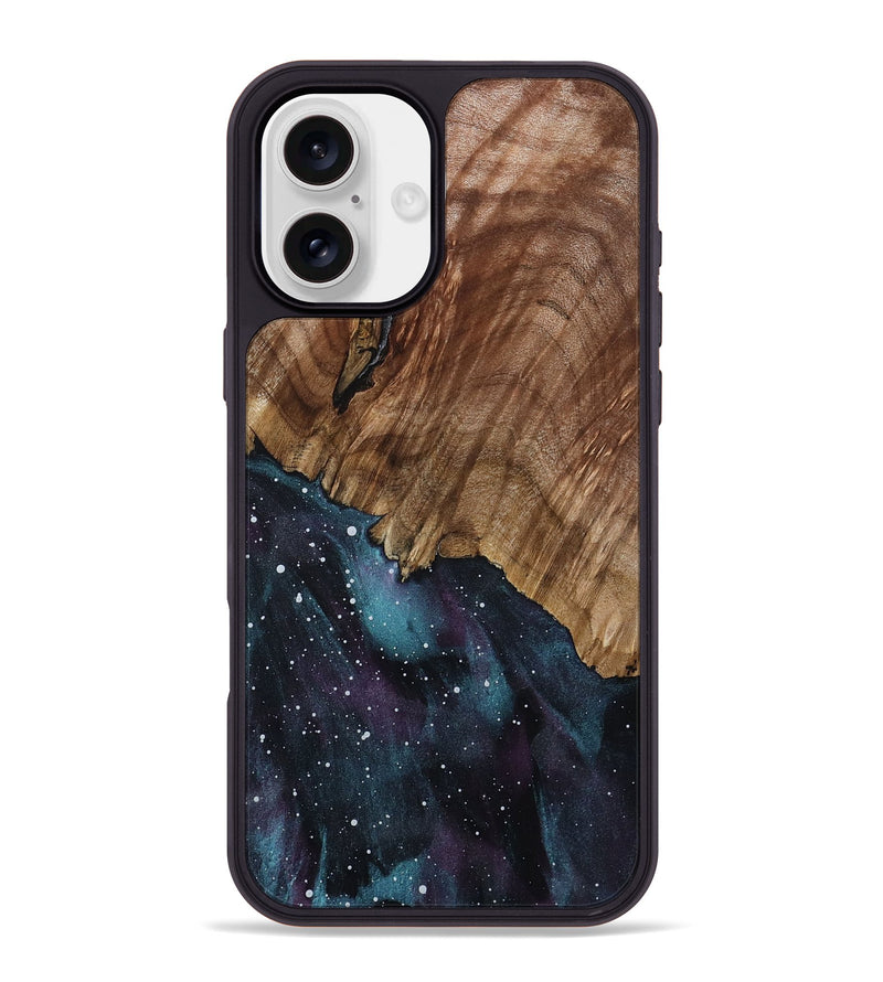 iPhone 16 Plus Wood Phone Case - Yazmin (Cosmos, 800889)