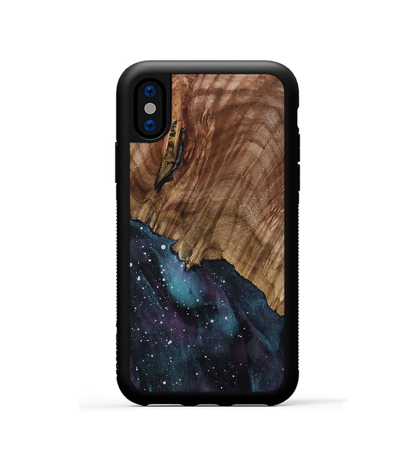 iPhone Xs Wood Phone Case - Yazmin (Cosmos, 800889)