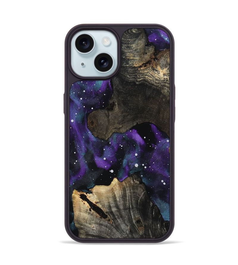 iPhone 15 Wood Phone Case - Erastus (Cosmos, 800891)