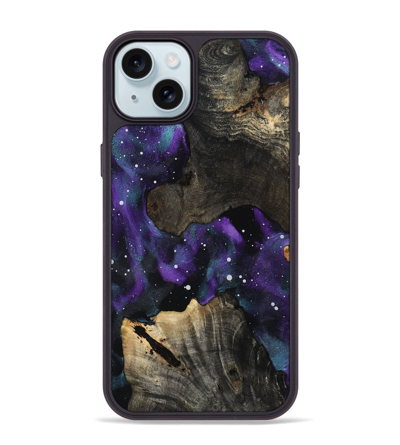 iPhone 15 Plus Wood Phone Case - Erastus (Cosmos, 800891)