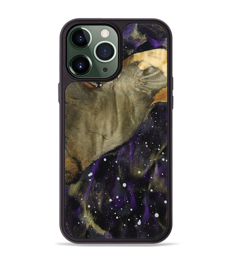 iPhone 13 Pro Max Wood Phone Case - Glenna (Cosmos, 800892)