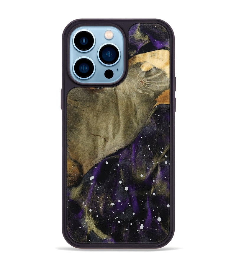 iPhone 14 Pro Max Wood Phone Case - Glenna (Cosmos, 800892)