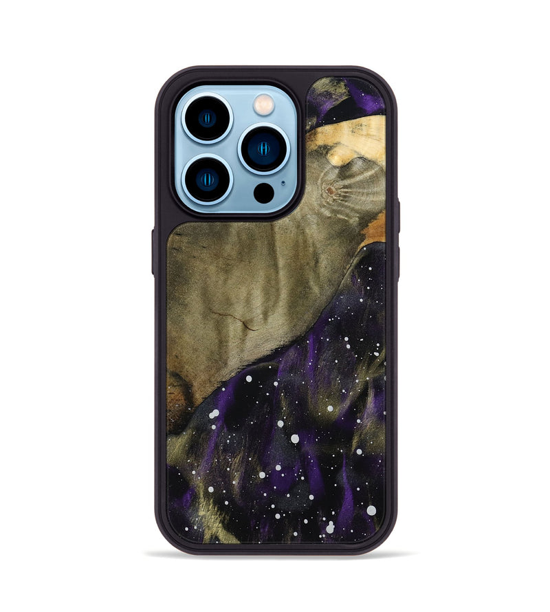 iPhone 14 Pro Wood Phone Case - Glenna (Cosmos, 800892)