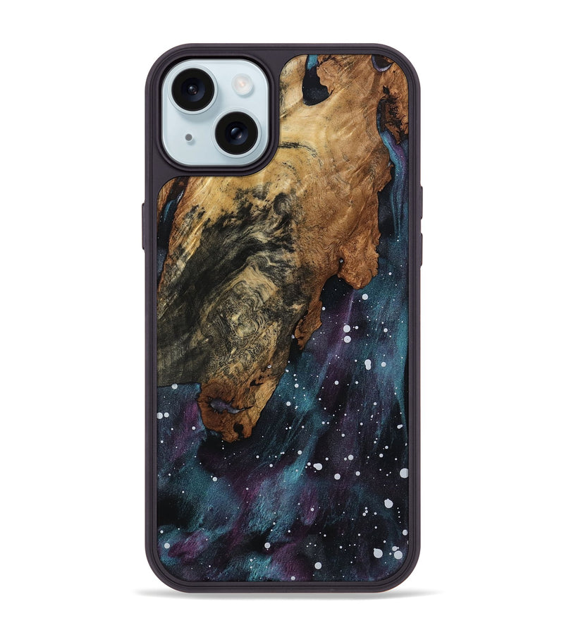 iPhone 15 Plus Wood Phone Case - Casimir (Cosmos, 800893)