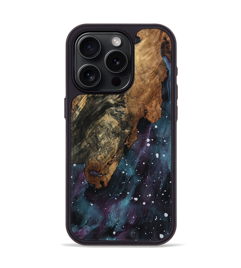 iPhone 15 Pro Wood Phone Case - Casimir (Cosmos, 800893)