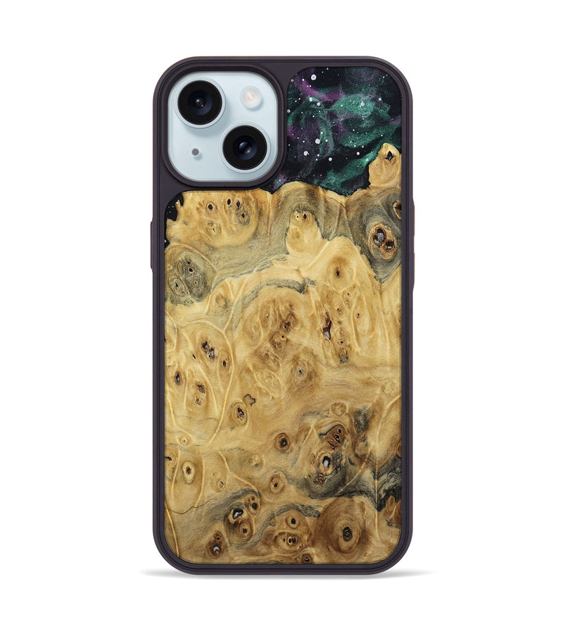iPhone 15 Wood Phone Case - Dovie (Cosmos, 800894)
