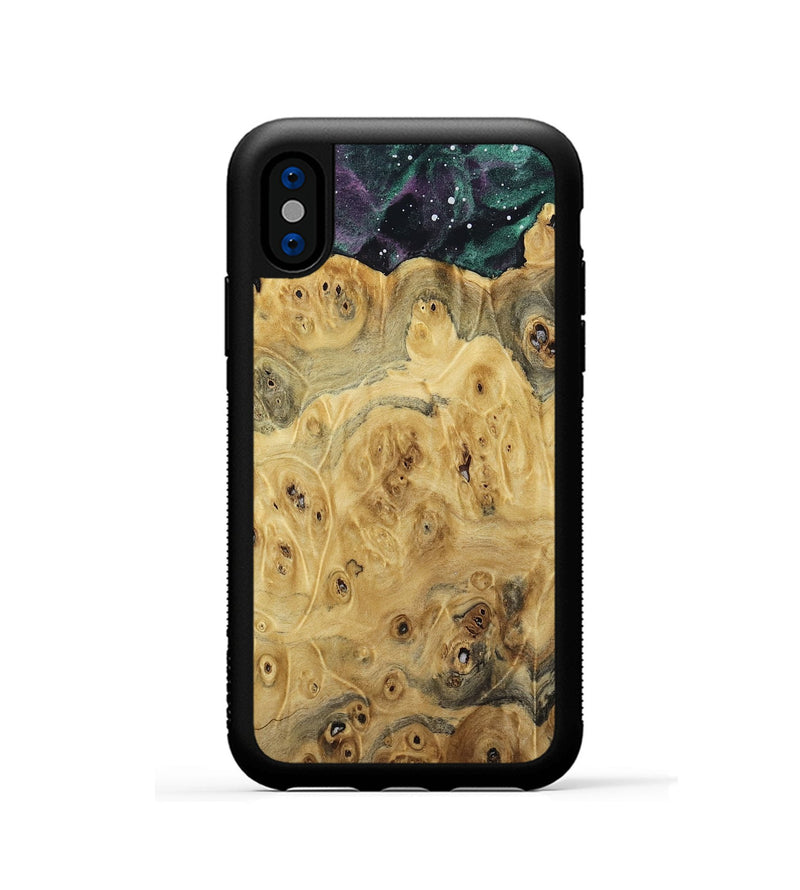 iPhone Xs Wood Phone Case - Dovie (Cosmos, 800894)