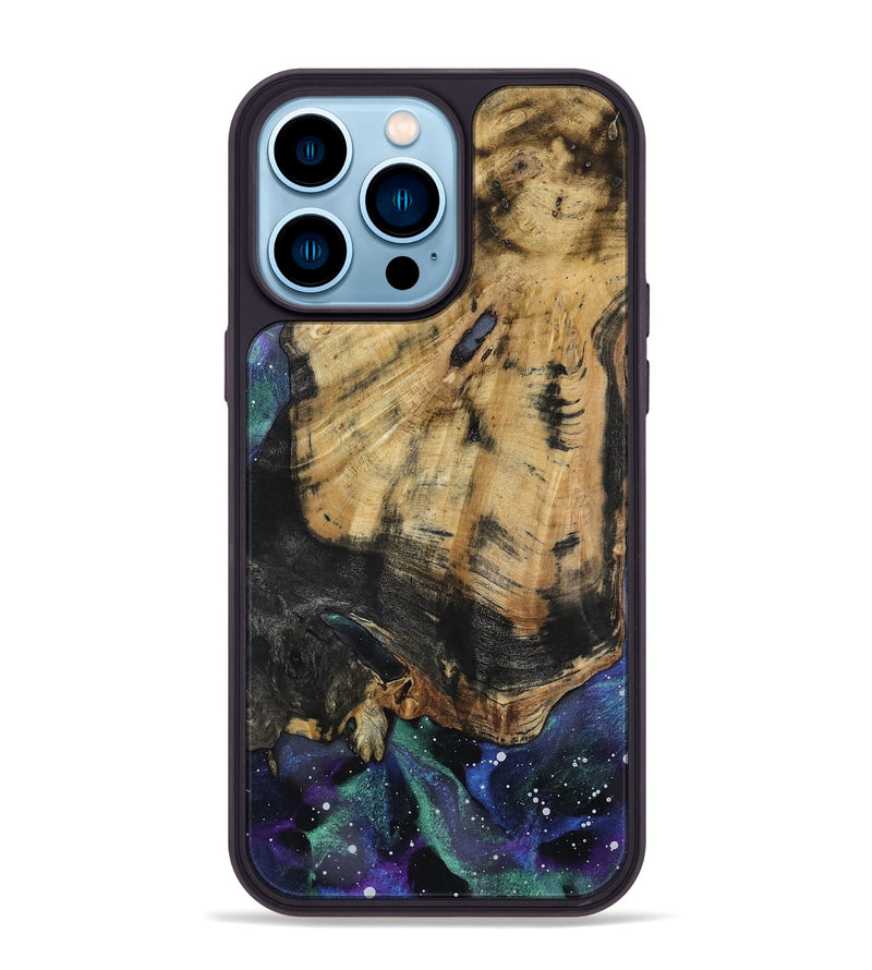 iPhone 14 Pro Max Wood Phone Case - Steve (Cosmos, 800895)