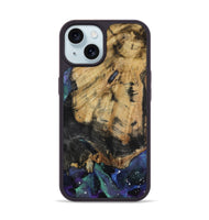 iPhone 15 Wood Phone Case - Steve (Cosmos, 800895)
