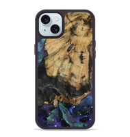 iPhone 15 Plus Wood Phone Case - Steve (Cosmos, 800895)