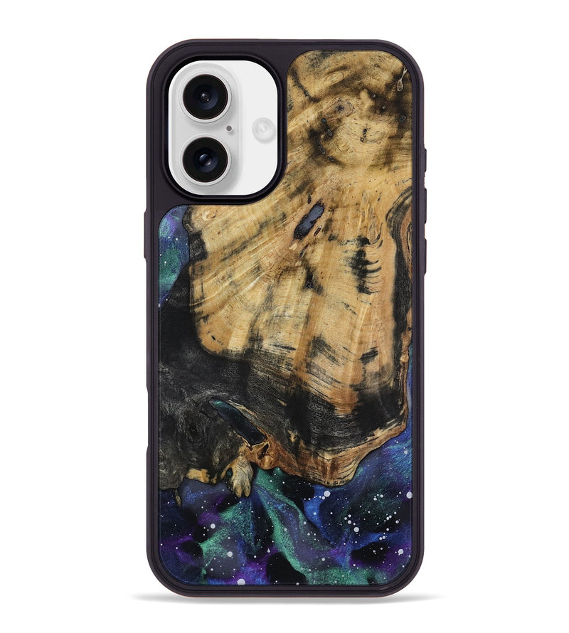 iPhone 16 Plus Wood Phone Case - Steve (Cosmos, 800895)