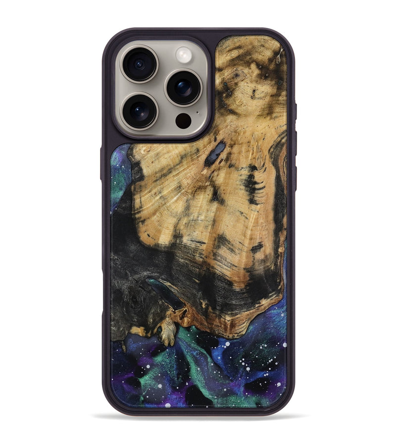 iPhone 16 Pro Max Wood Phone Case - Steve (Cosmos, 800895)