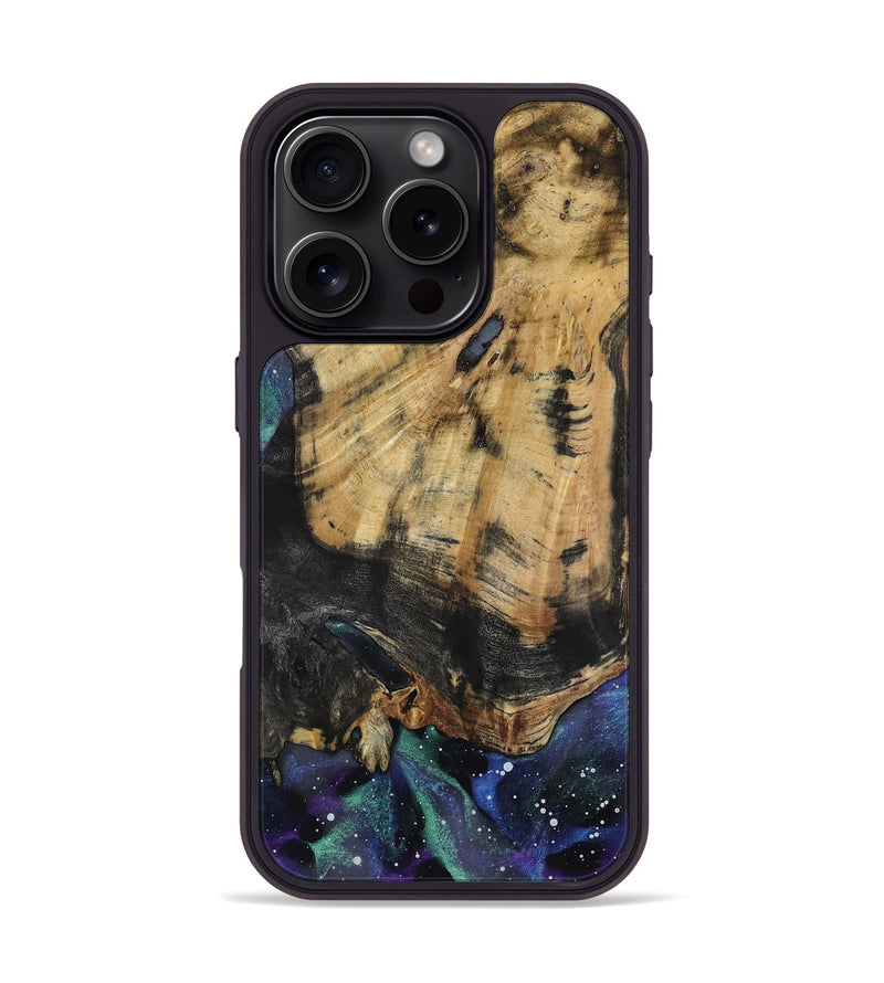 iPhone 16 Pro Wood Phone Case - Steve (Cosmos, 800895)
