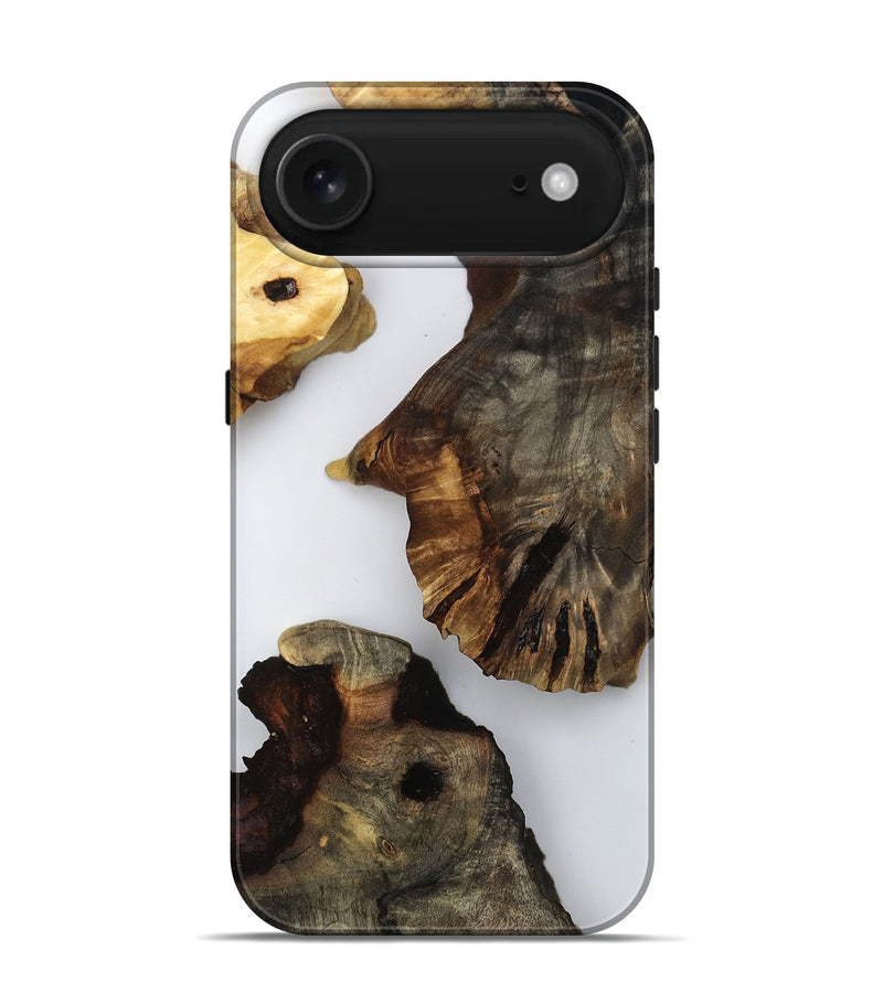 iPhone 17 Air Wood Live Edge Phone Case - Matie (Clear, 800898)