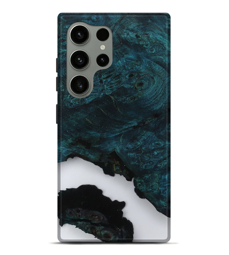 Galaxy S24 Ultra Wood Live Edge Phone Case - Rowan (Clear, 800899)