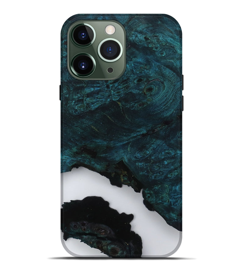 iPhone 13 Pro Max Wood Live Edge Phone Case - Rowan (Clear, 800899)