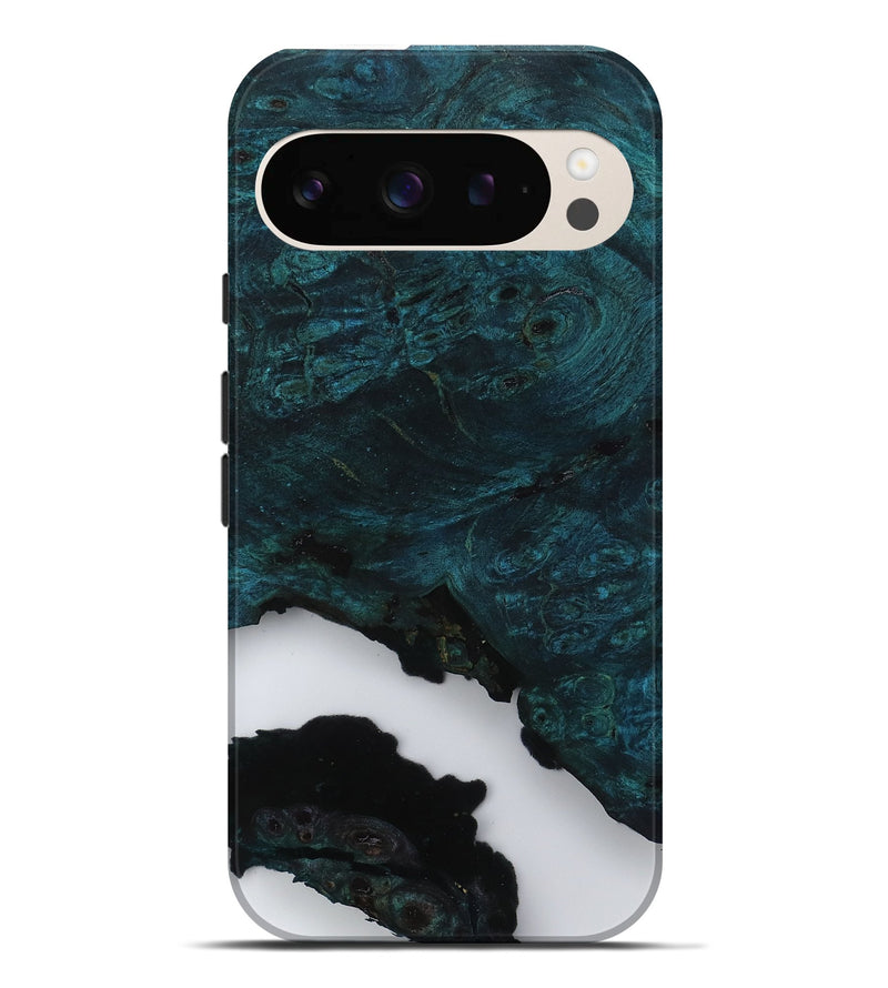 Pixel 9 Pro XL Wood Live Edge Phone Case - Rowan (Clear, 800899)