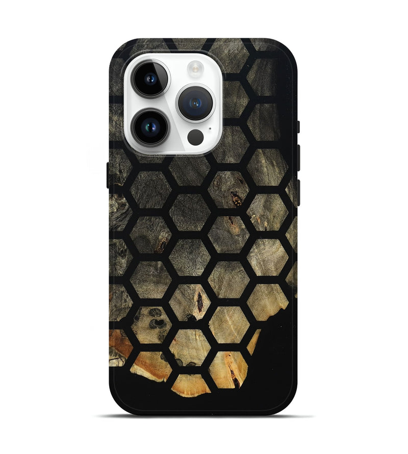 iPhone 15 Pro Wood Live Edge Phone Case - Coty (Pattern, 800900)