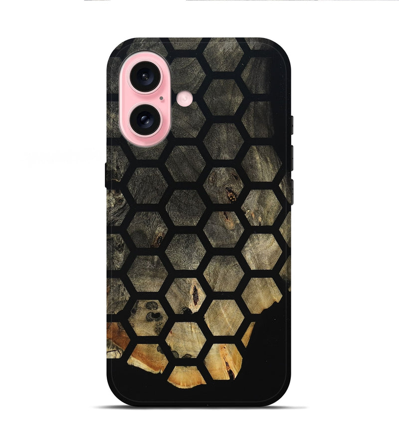 iPhone 16 Wood Live Edge Phone Case - Coty (Pattern, 800900)