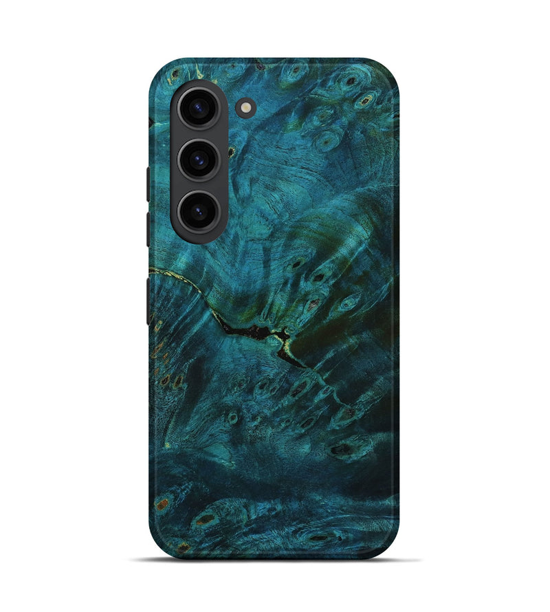 Galaxy S23 Wood Live Edge Phone Case - Alison (Double Dyed, 800901)