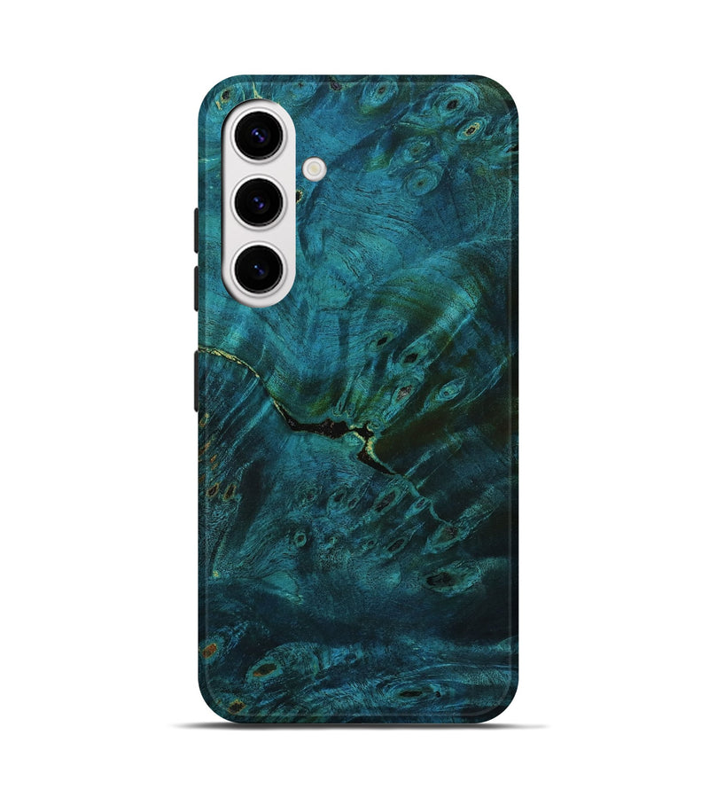 Galaxy S25 Wood Live Edge Phone Case - Alison (Double Dyed, 800901)