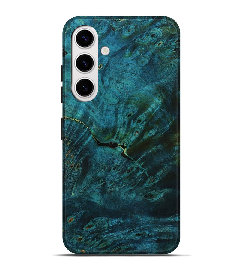 Galaxy S25 Plus Wood Live Edge Phone Case - Alison (Double Dyed, 800901)