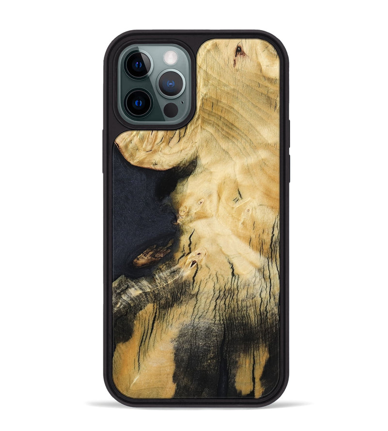 iPhone 12 Pro Max Wood Phone Case - Zaire (Wood Burl, 800902)