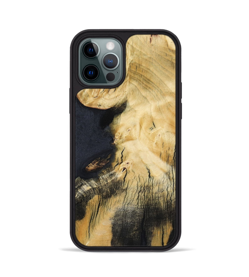 iPhone 12 Pro Wood Phone Case - Zaire (Wood Burl, 800902)