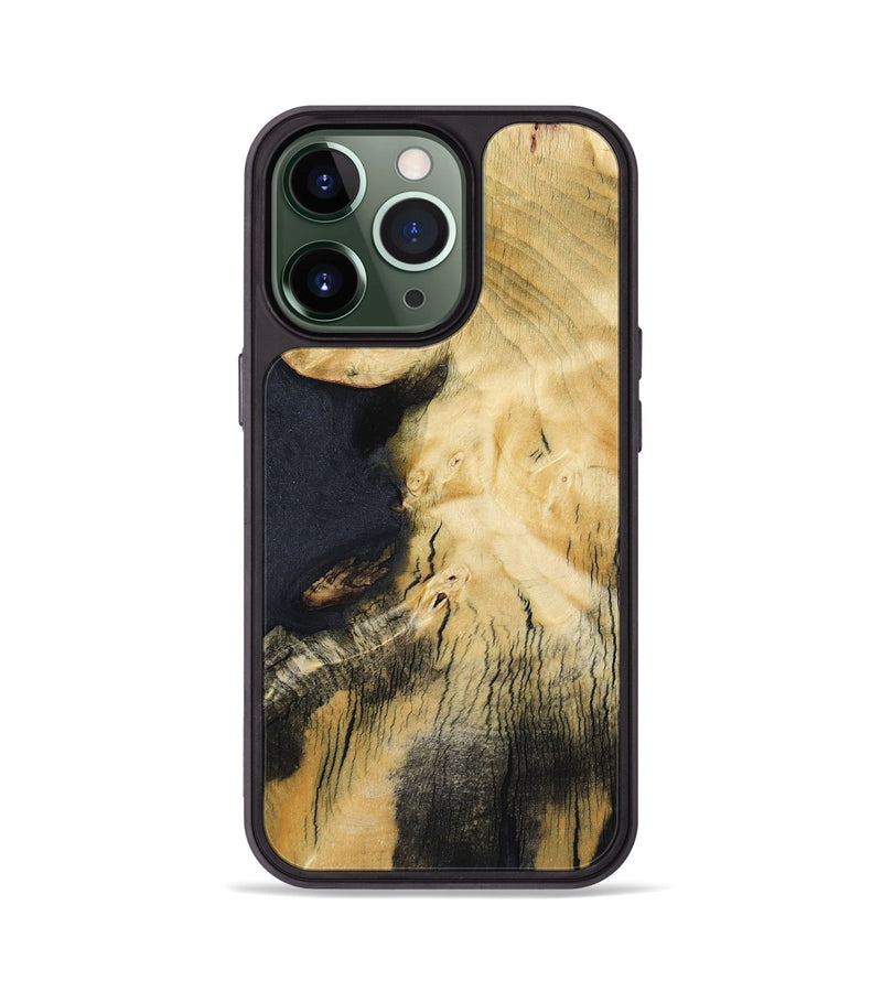 iPhone 13 Pro Wood Phone Case - Zaire (Wood Burl, 800902)