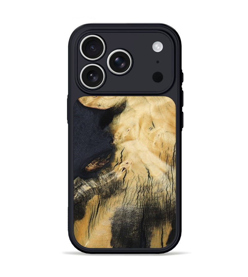 iPhone 17 Pro Wood Phone Case - Zaire (Wood Burl, 800902)