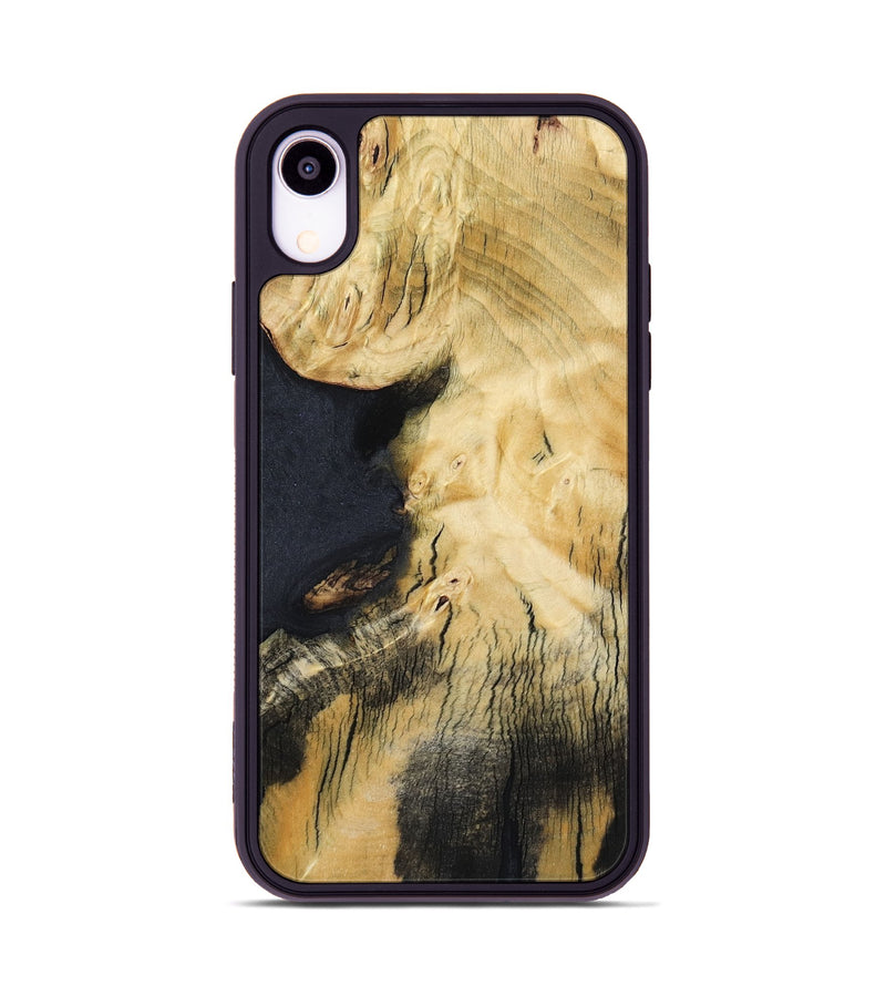 iPhone Xr Wood Phone Case - Zaire (Wood Burl, 800902)