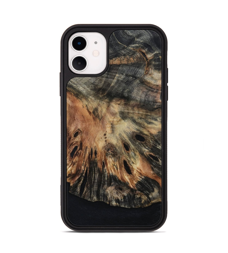 iPhone 11 Wood Phone Case - Wrenley (Wood Burl, 800905)