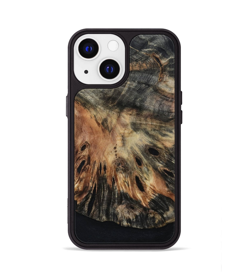 iPhone 13 Wood Phone Case - Wrenley (Wood Burl, 800905)